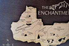 The Enchantments Wood Map