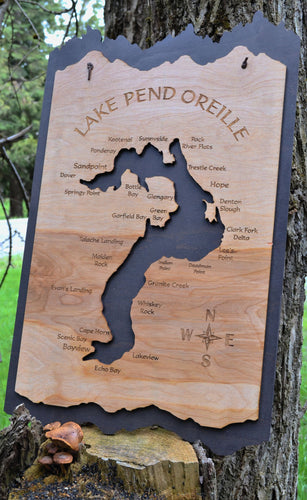 Lake Pend Orielle Map