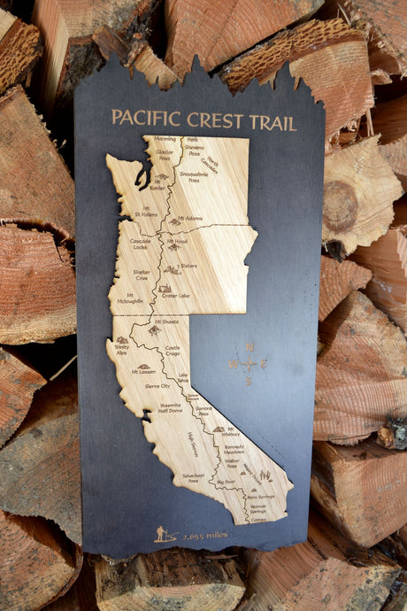 Pacific Crest Trail Map