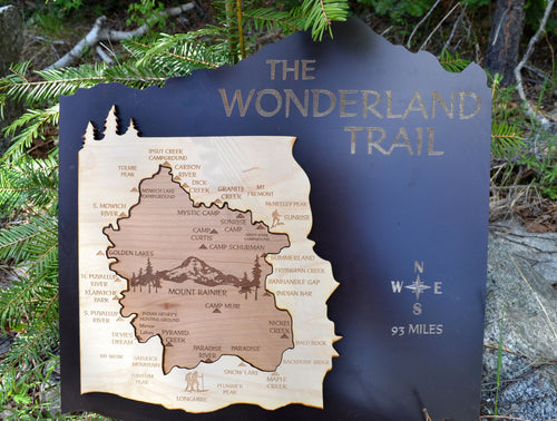 The Wonderland Trail Map